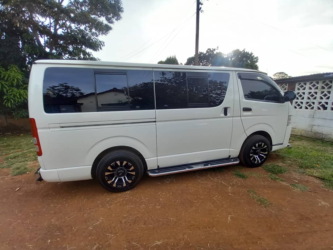 Toyota White  Hiace